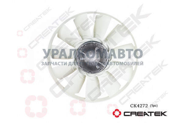 Вентилятор в сборе с гидромуфтой  MC11,T5G CREATEK